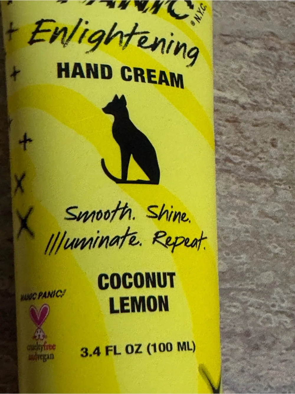 Manic Panic Enlightening Coconut Lemon & Liberating Rosewater Pomegranate Cream